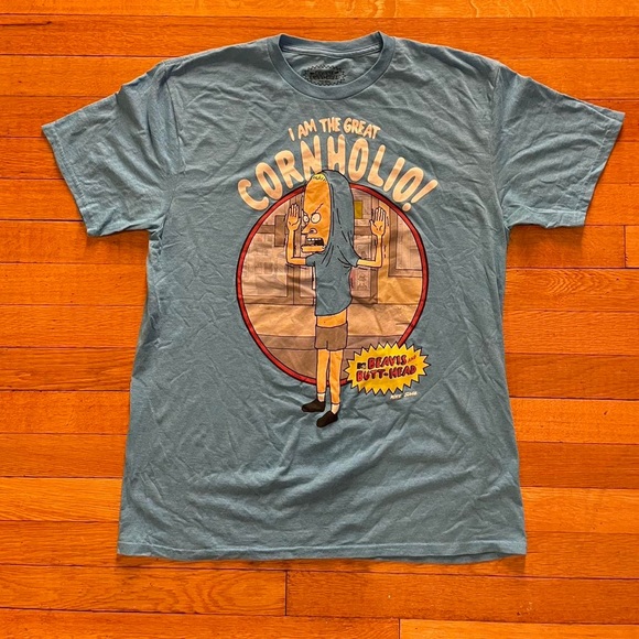 MTV Shirts Beavis And Butthead I Am The Great Cornholio Tshirt 28 Large Mtv Mike Judge